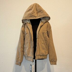 Alpine Design Tan Hooded Jacket